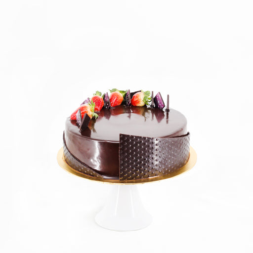 Belgium chocolate mousse cake