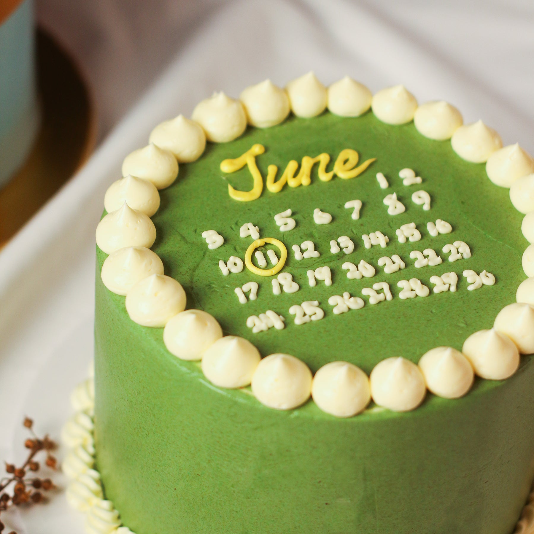 Calendar Cake– Devuyst Dessert Studio