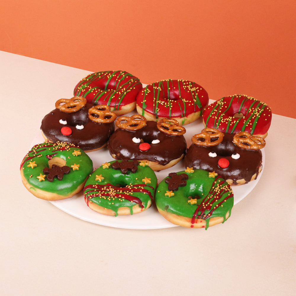 Christmas Donuts Box
