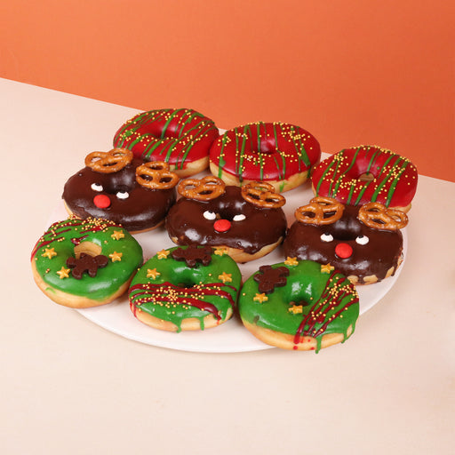 Christmas Donuts Box