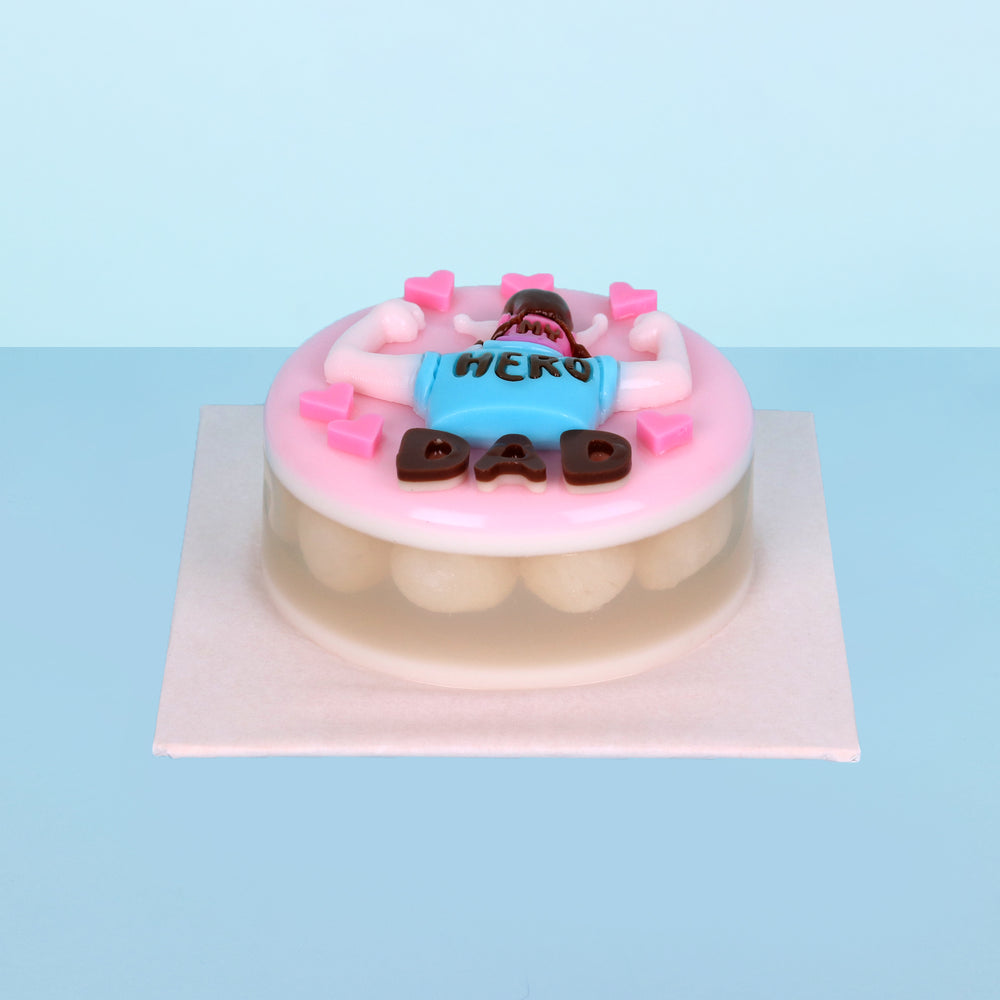 My Hero Dad Jelly Cake 4"