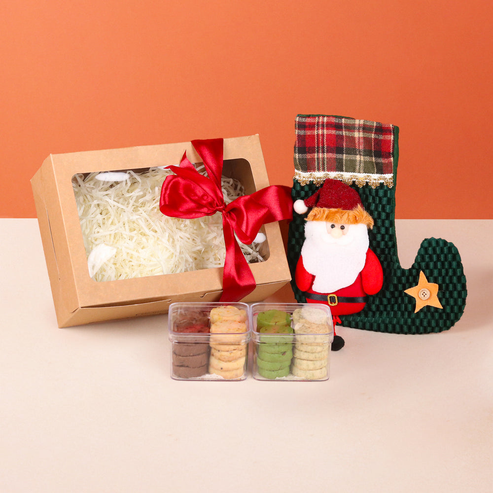 Santa's Surprise Cookie Box