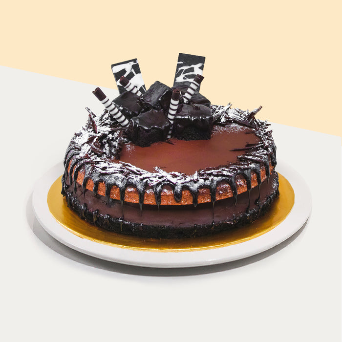 5 Shades of Chocolate 9 inch