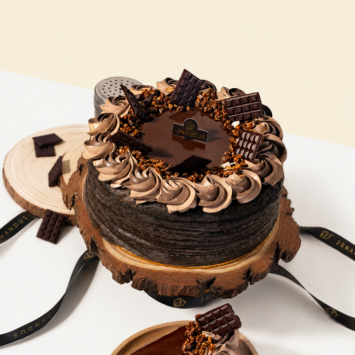 Mango Passion Vegan Naked Cake 6 inci
