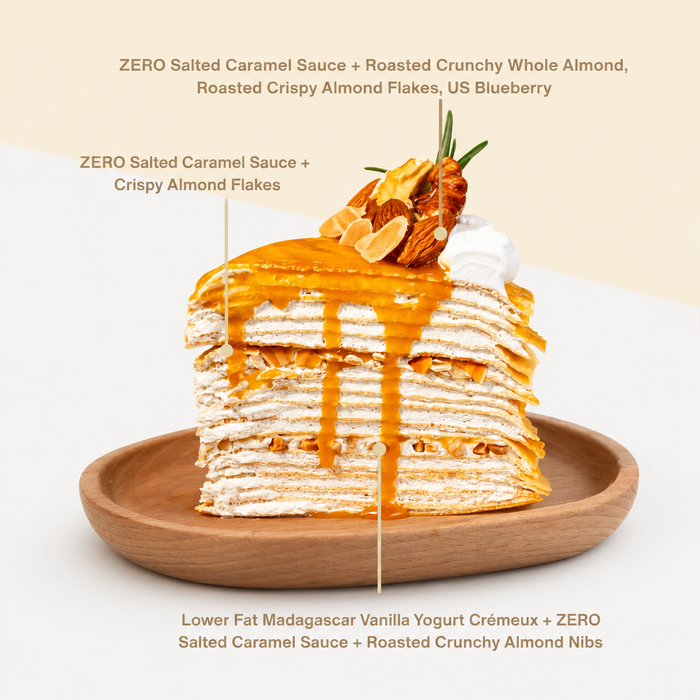 Mango Passion Vegan Naked Cake 6 inci