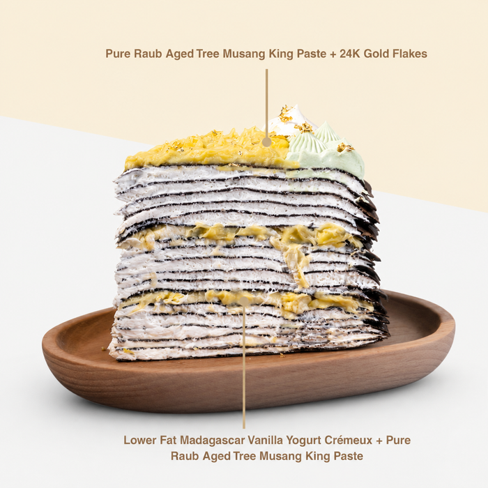 Mango Passion Vegan Naked Cake 6 inci