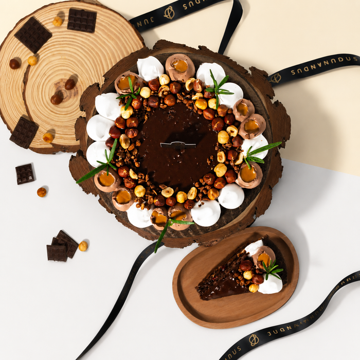 Mango Passion Vegan Naked Cake 6 inci