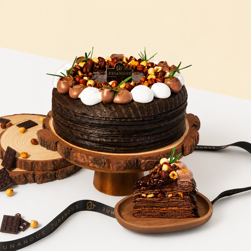 Mango Passion Vegan Naked Cake 6 inci