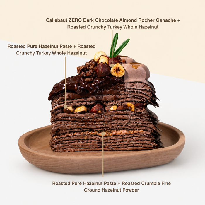 Mango Passion Vegan Naked Cake 6 inci