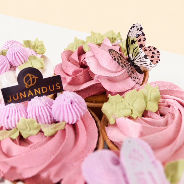Mango Passion Vegan Naked Cake 6 inci