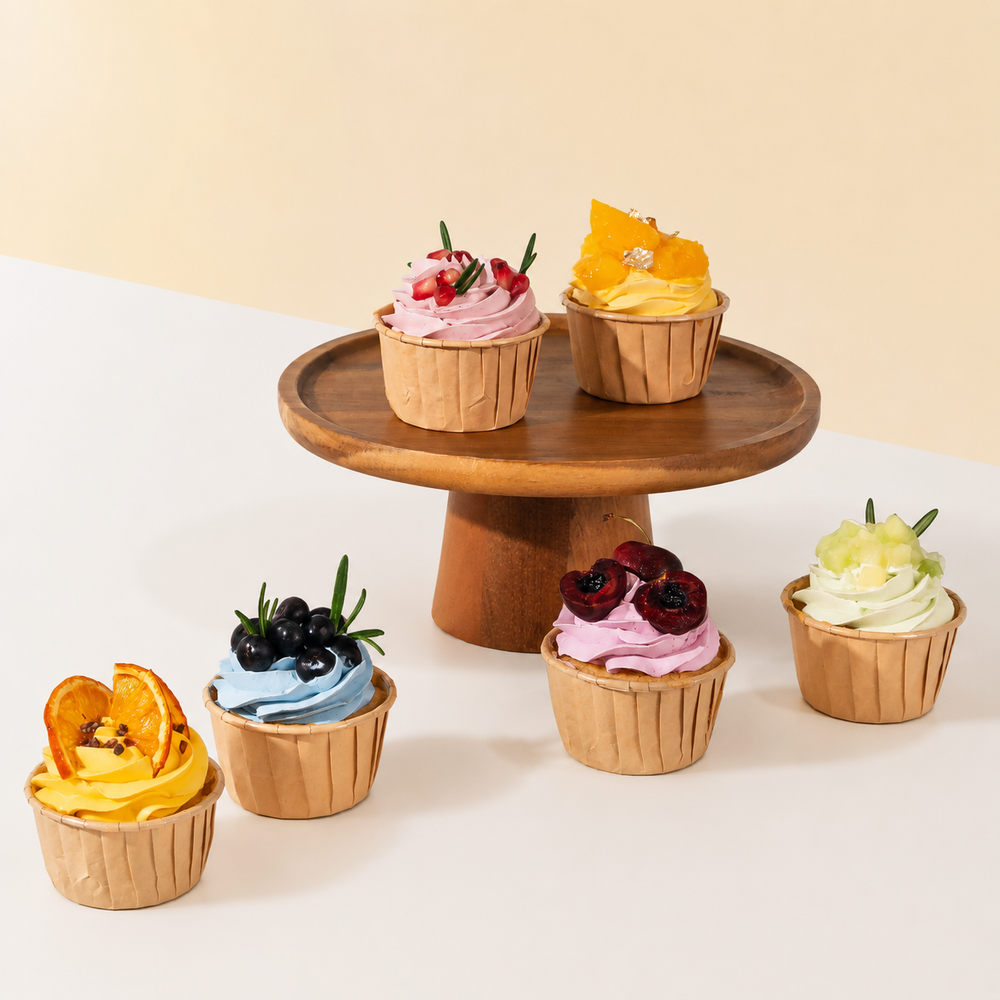 Mango Passion Vegan Naked Cake 6 inci
