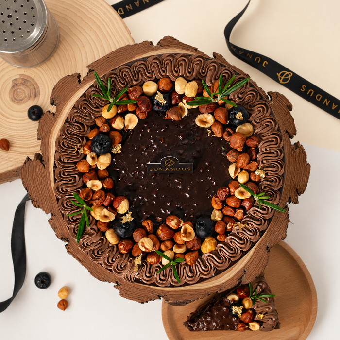 Mango Passion Vegan Naked Cake 6 inci