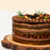 Mango Passion Vegan Naked Cake 6 inci