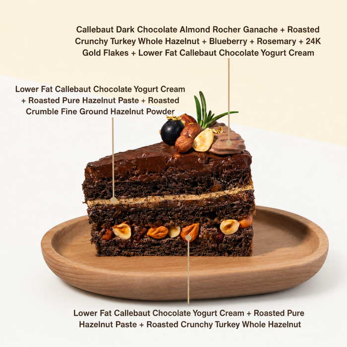 Mango Passion Vegan Naked Cake 6 inci
