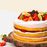 Mango Passion Vegan Naked Cake 6 inci