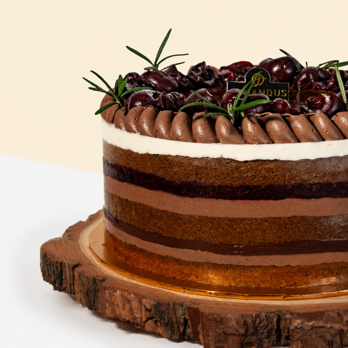 Mango Passion Vegan Naked Cake 6 inci