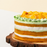 Mango Passion Vegan Naked Cake 6 inci