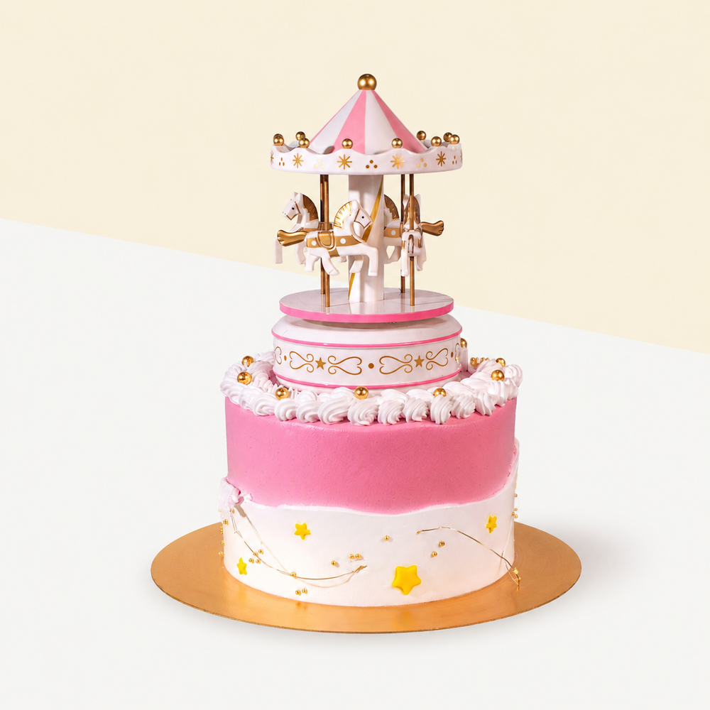 Mango Passion Vegan Naked Cake 6 inci