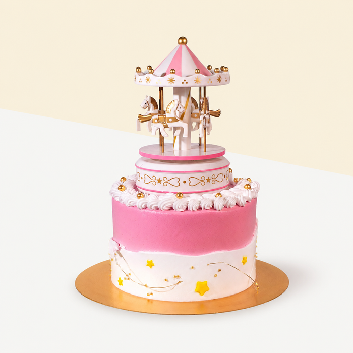 Mango Passion Vegan Naked Cake 6 inci