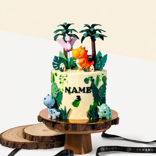 Mango Passion Vegan Naked Cake 6 inci