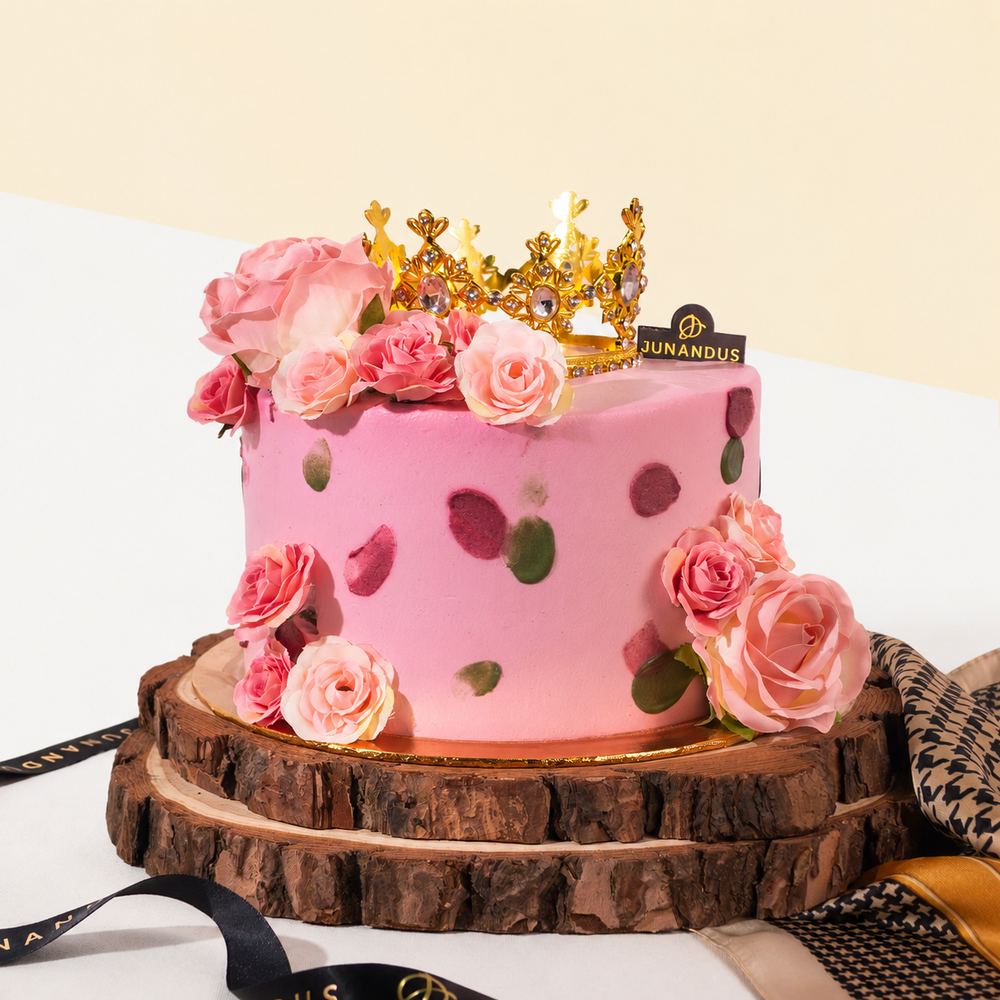 Mango Passion Vegan Naked Cake 6 inci