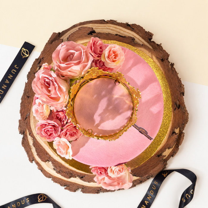 Mango Passion Vegan Naked Cake 6 inci