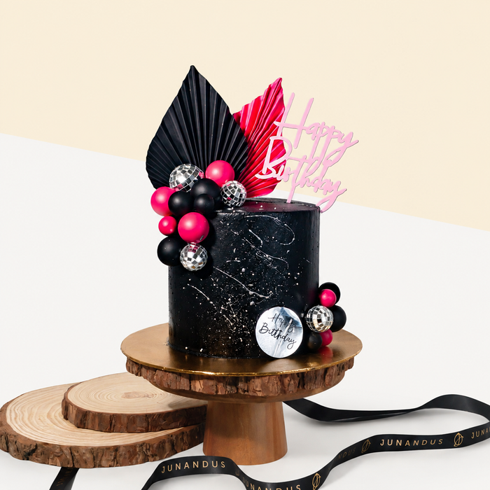 Mango Passion Vegan Naked Cake 6 inci