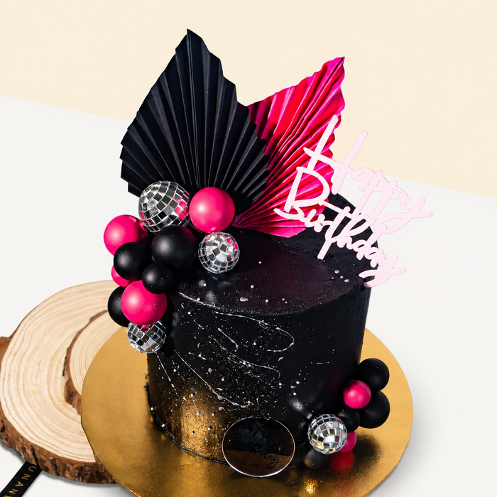 Mango Passion Vegan Naked Cake 6 inci