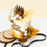 Mango Passion Vegan Naked Cake 6 inci