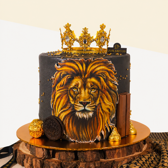 Mango Passion Vegan Naked Cake 6 inci