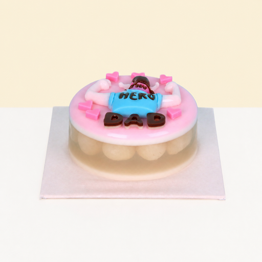 My Hero Dad Jelly Cake 4"