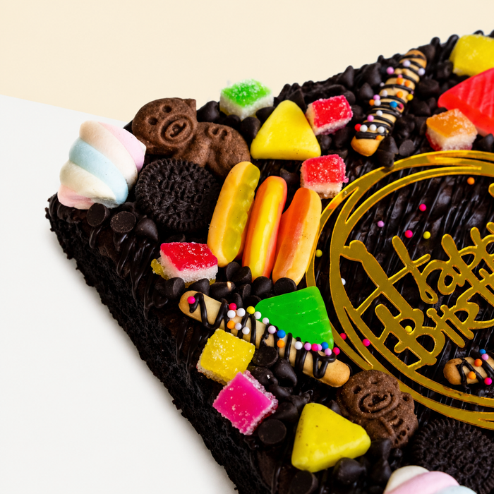 Birthday Treats Brownies 8"