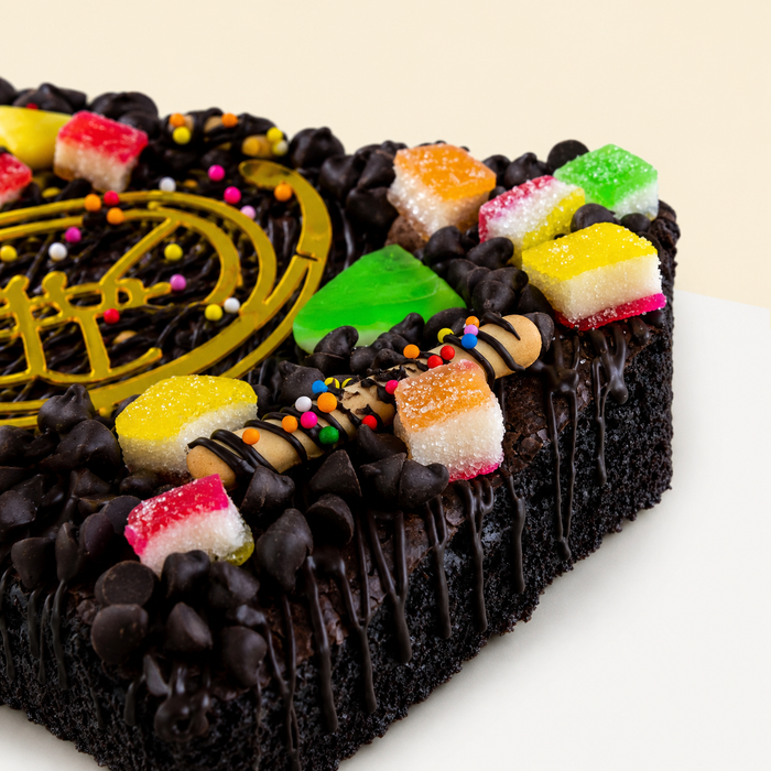 Birthday Treats Brownies 8"