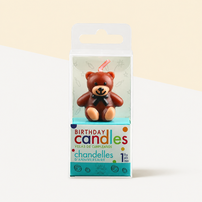 Little Bear Birthday Candle