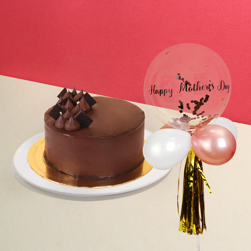 Mother's Day Bundle Chocolate Indulgence Cake 6 inch
