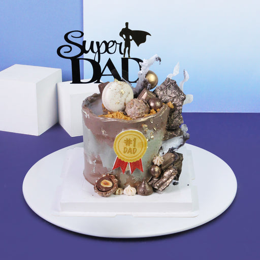 Heroic Father's Day 4 inch - Cake Together - Online Father’s Day Cake & Gift Delivery