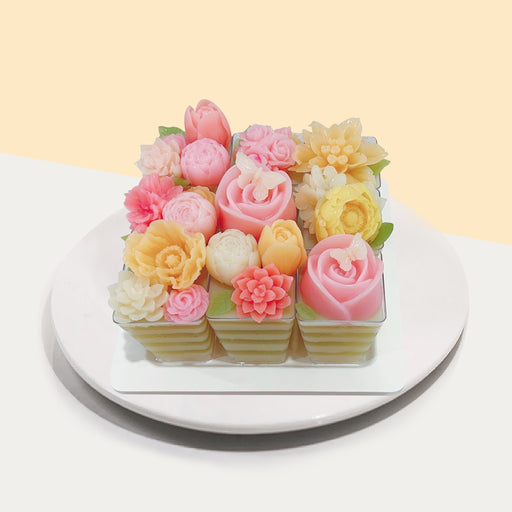 Flower Jelly Cups 9 Pieces - Cake Together - Online Cake & Gift Delivery