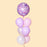 Purple Butterfly Balloons 7 Pieces