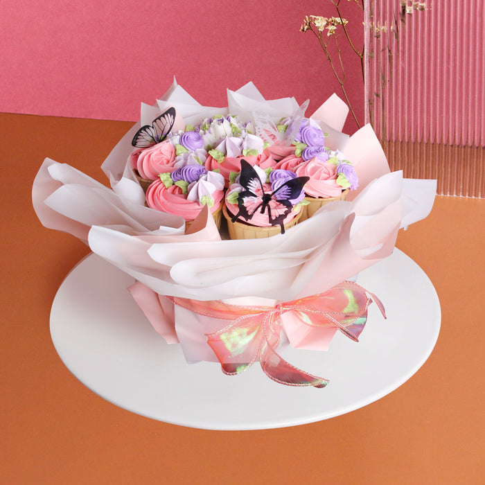 Flower Cupcake Bouquet - Cake Together - Online Cake & Gift Delivery