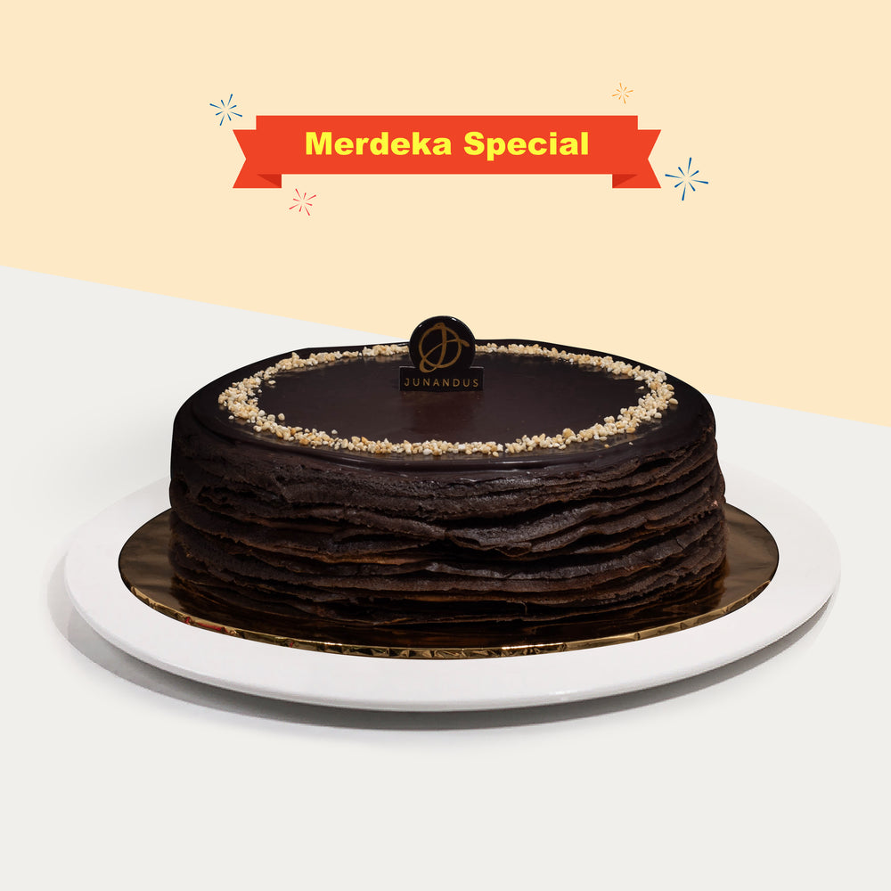Vico Crepe Cake 8 inch - Cake Together - Online Merdeka Cake & Gift Delivery