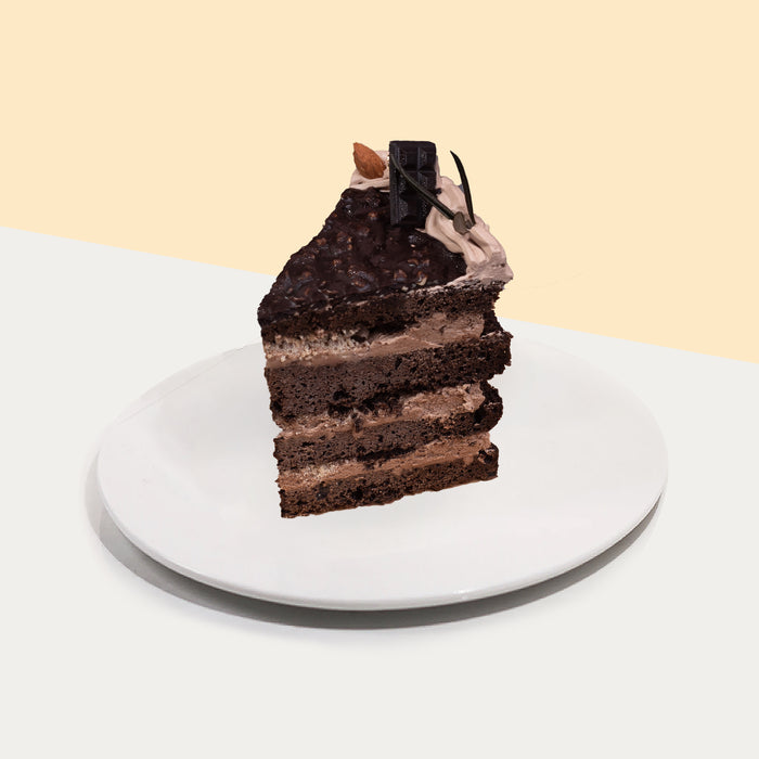 Hazelnut Chocolate Vegan Naked Cake 6 inch - Cake Together - Online Cake & Gift Delivery