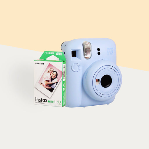 Instax Mini 12 + Instant Film Single Pack (10 Sheets)