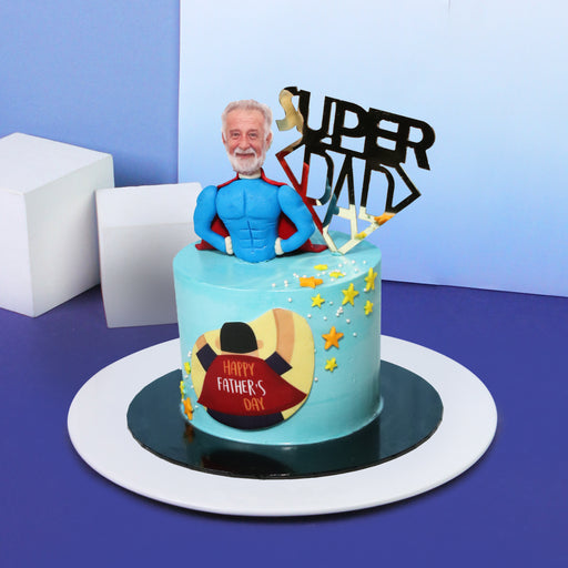 Dad You Are My Hero! - Cake Together - Online Father’s Day Cake & Gift Delivery