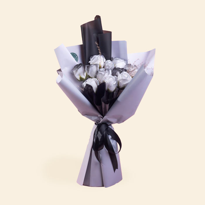 Darcy Soap Flower Bouquet - Cake Together - Online Flower Delivery