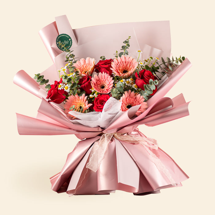 Diates Fresh Flower Bouquet - Cake Together - Online Flower Delivery
