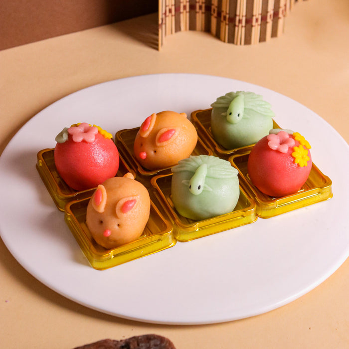 Snowskin Mooncake Fruity Series Gift Set - Cake Together - Online Mooncake Delivery