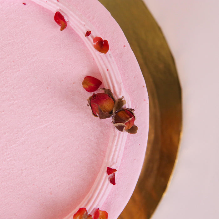 Rose Lychee Cake 6 inch - Cake Together - Online Cake & Gift Delivery