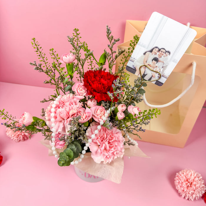 Flower and Photo in Mug