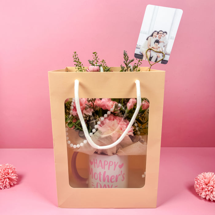 Flower and Photo in Mug