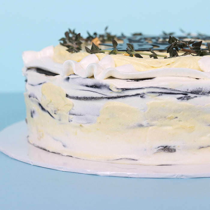 The Black Musang King Durian Crepe Cake 8"